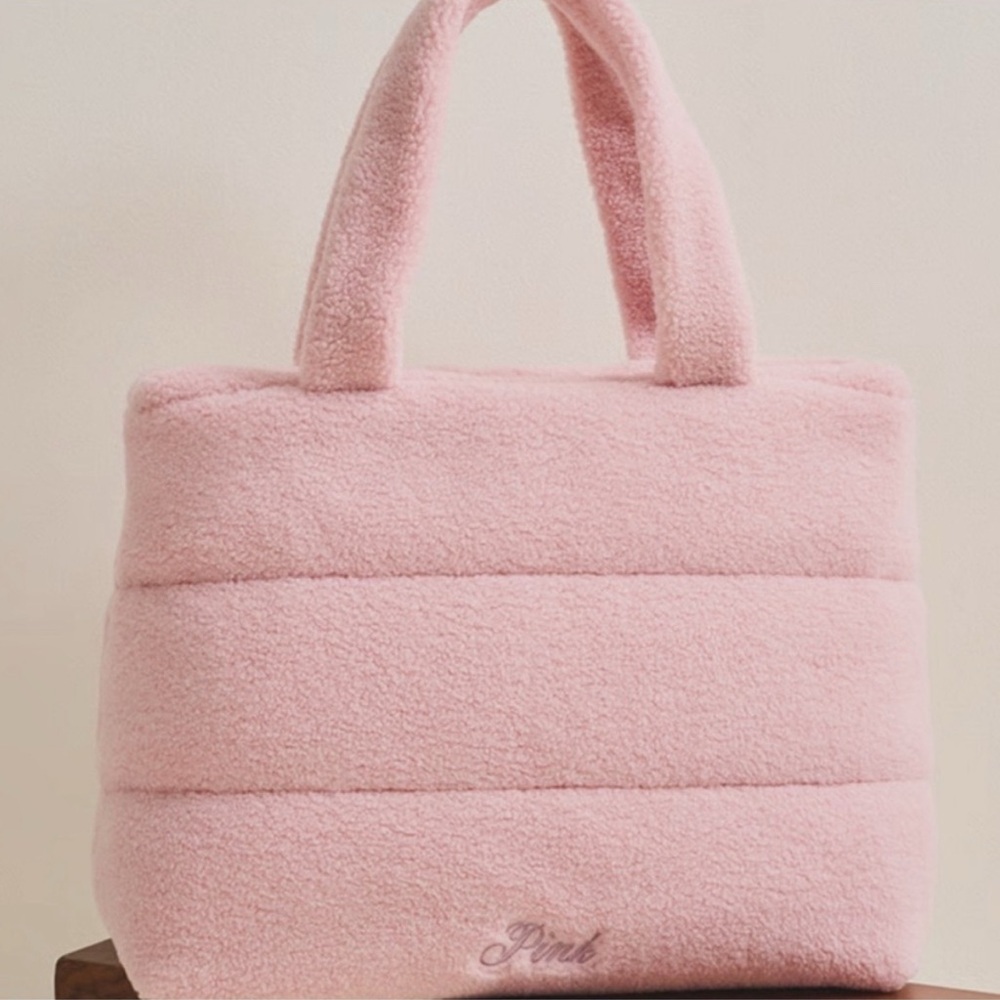 PINK Victoria's Secret Cozy Blush Tote